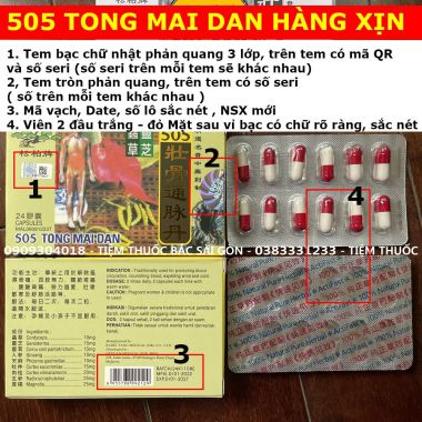 505 Tong Mai Dan 24 viên