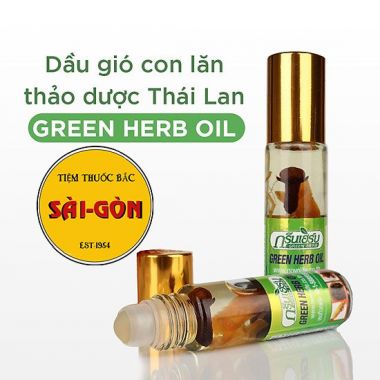 Dầu Nhân Sâm thái Lan Green Herb Oil 8cc