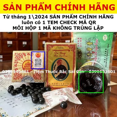 Khu Phong Hoạt Lạc Đơn HONGKONG, CHÍNH HÃNG, Tem check mã QR